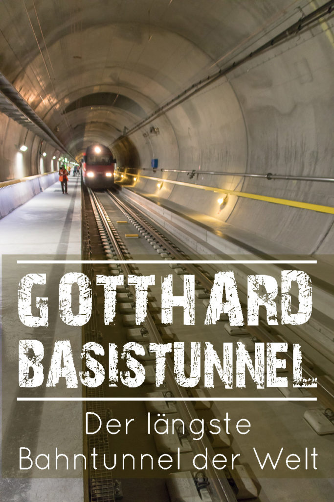 Mit dem Gottardino durch den Gotthard Basis Tunnel in der Schweiz