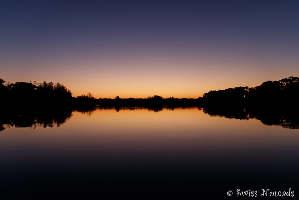 Sonnenuntergang Lake Douglas Kalgoorlie