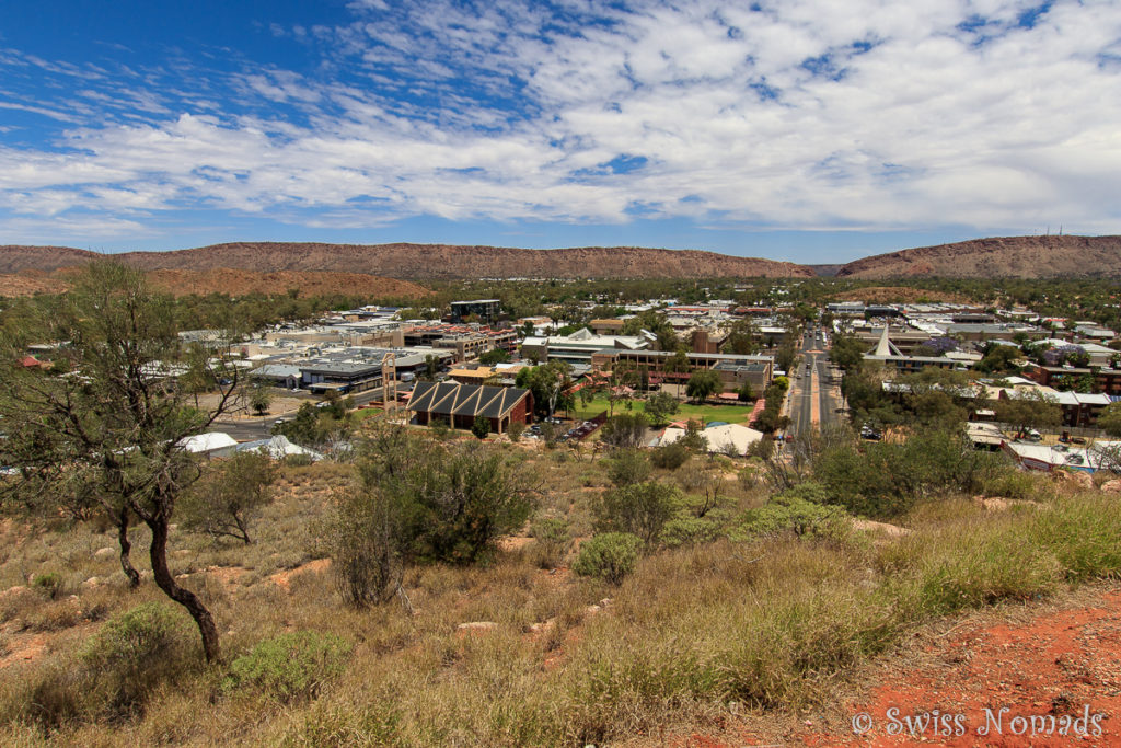 Der ANZAC Hill gehört zu den Alice Springs Sehenswürdigkeiten