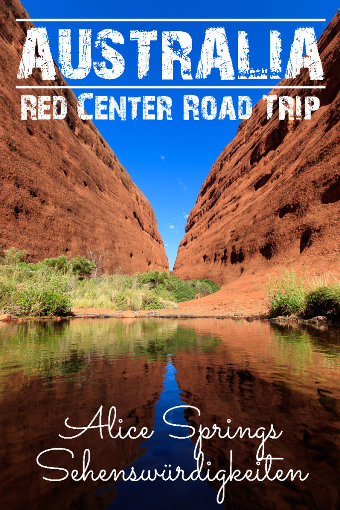 Alice Springs Sehenswürdigkeiten und das Red Centre in Australien