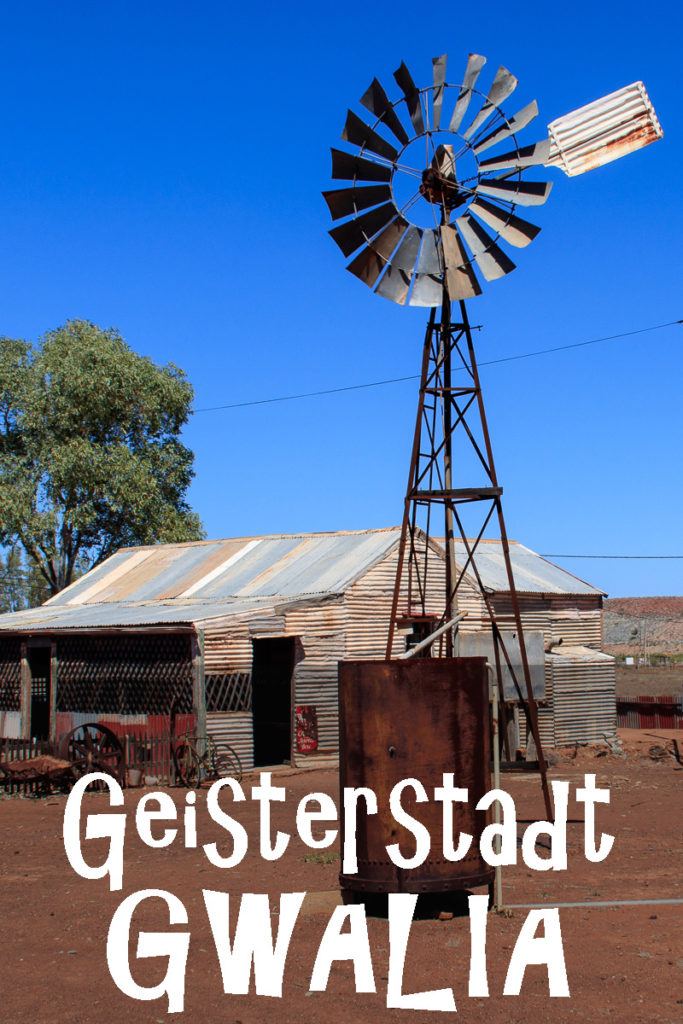 Die Geisterstadt Gwalia in Australien