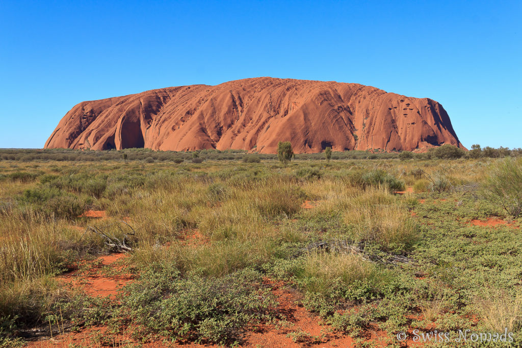 Der Uluru in Australien