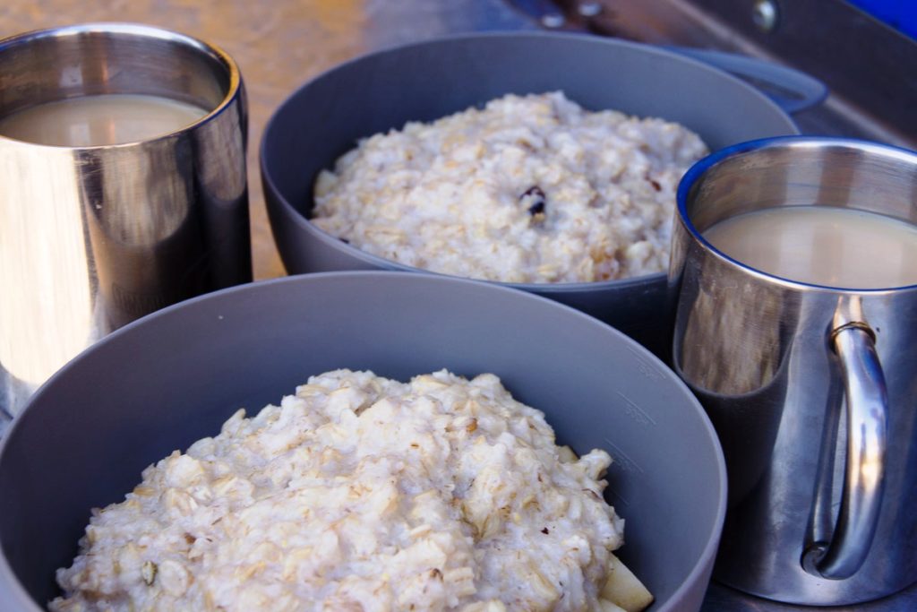 Camping Rezepte Porridge