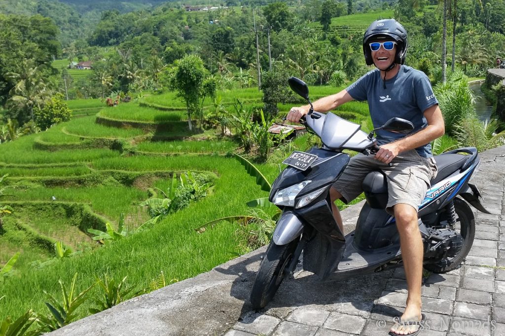 Tour mit Roller in Bali Indonesien