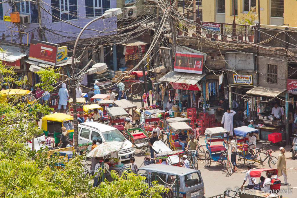 Der absolut verrückte Verkehr in Indiens Hauptstadt Delhi