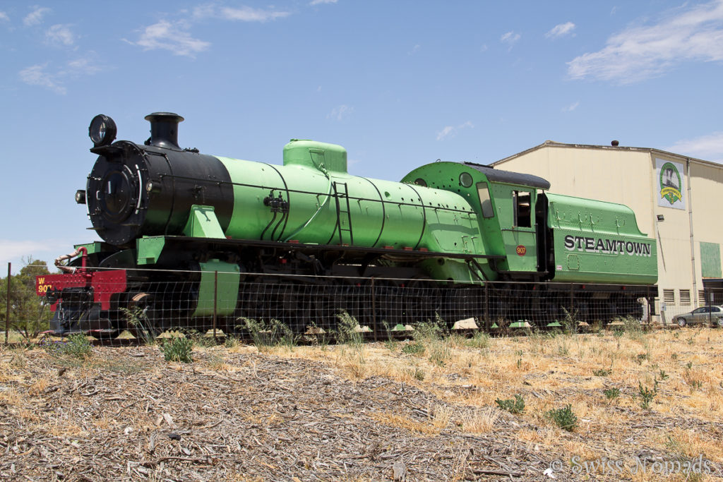 Das Steamtown Heritage Rail Museum in Peterboroug