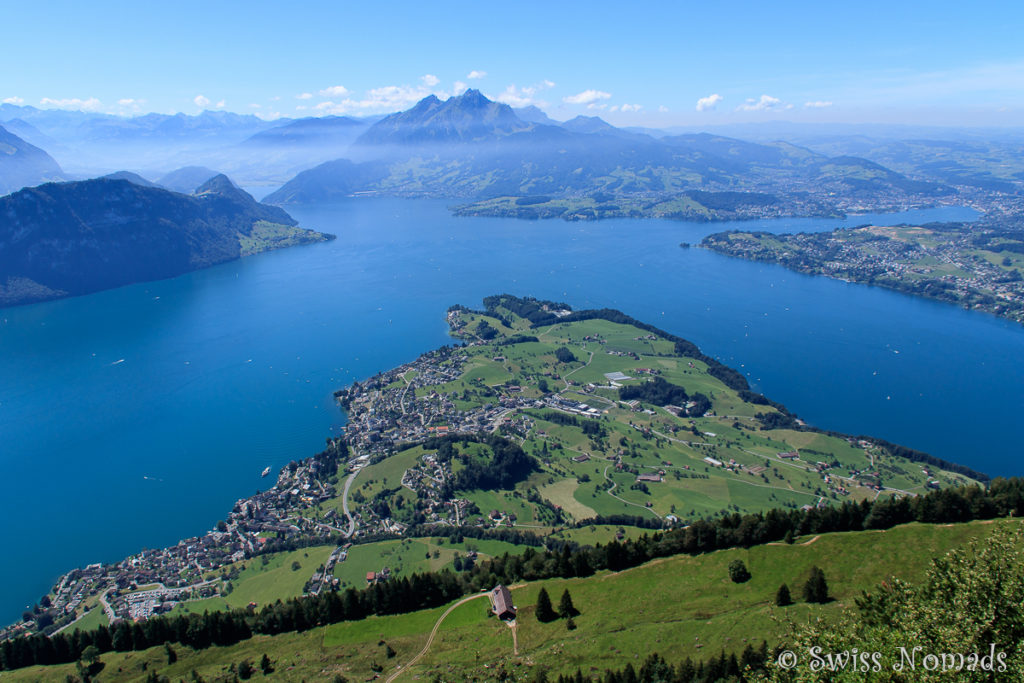 Rigi Aussicht auf Vierwaldstättersee