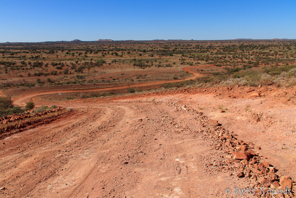 Roadtrip von Alice Springs nach Adelaide auf Schotterpisten