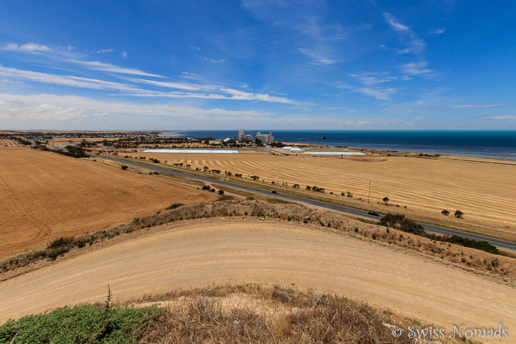 Schöne Aussicht vom Aussichtspunkt bei Ardrossan