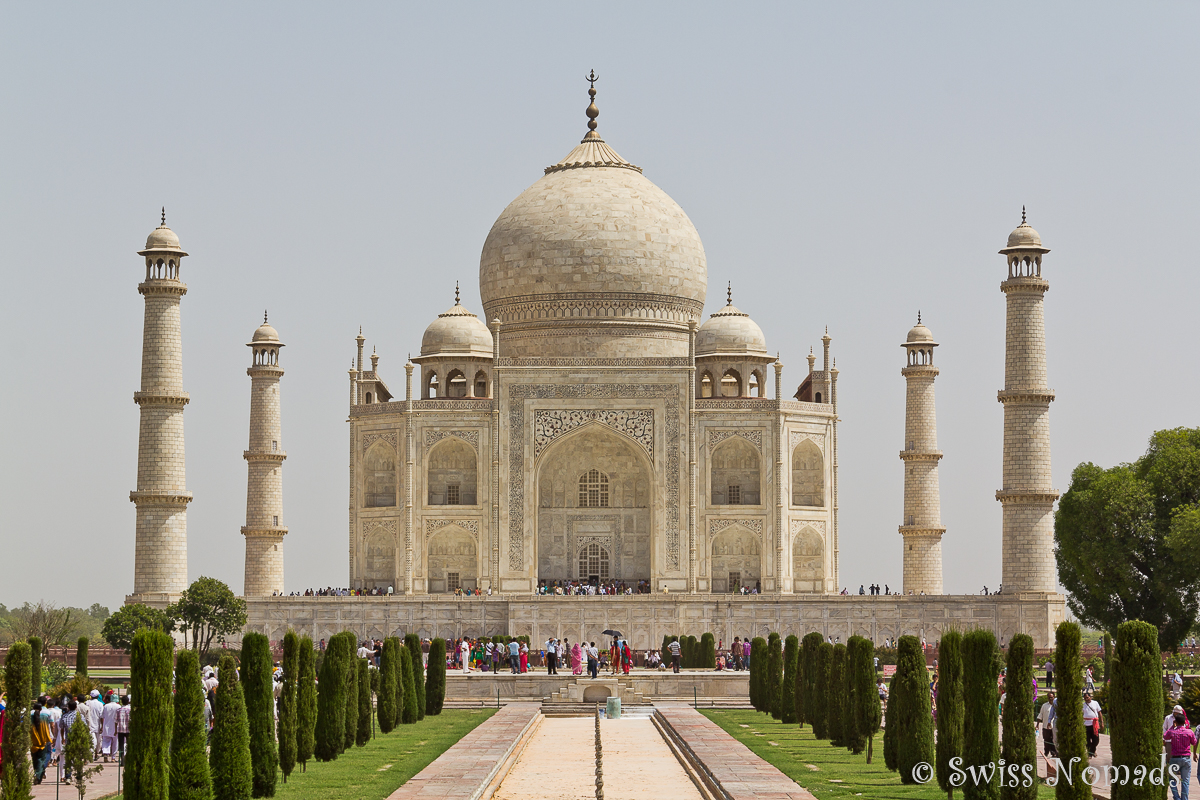 You are currently viewing Wir sind überwältigt vom Besuch des Taj Mahal in Agra