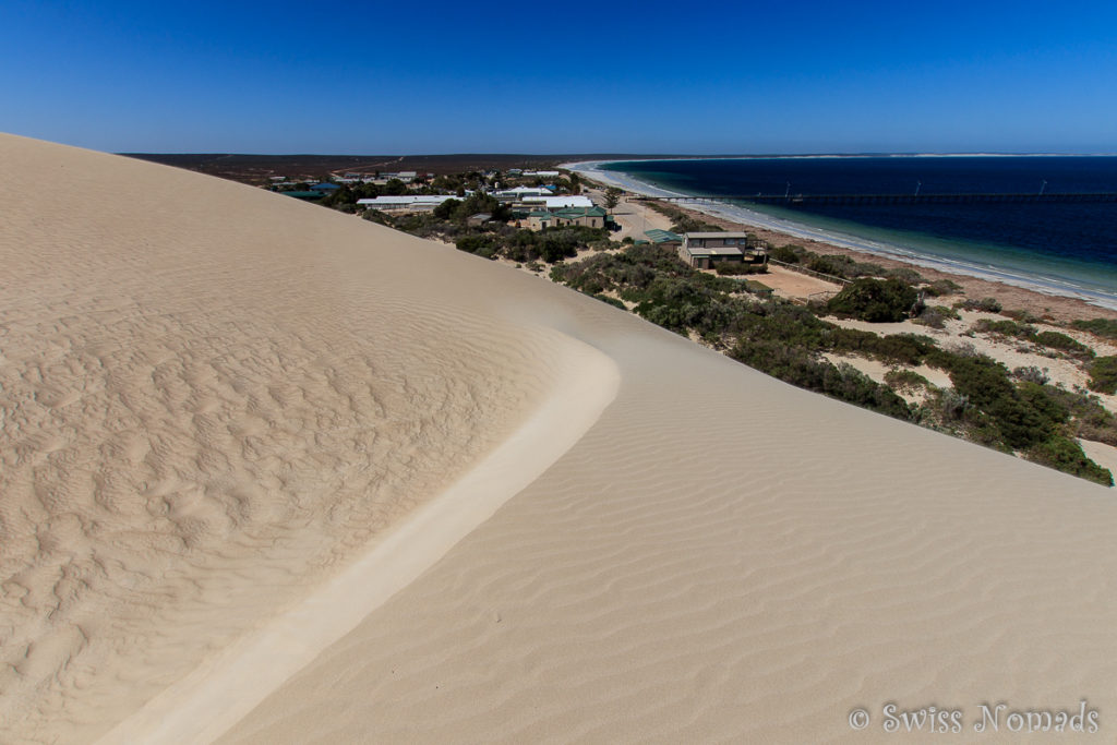 Die riesigen Sanddünen in der Fowlers Bay 