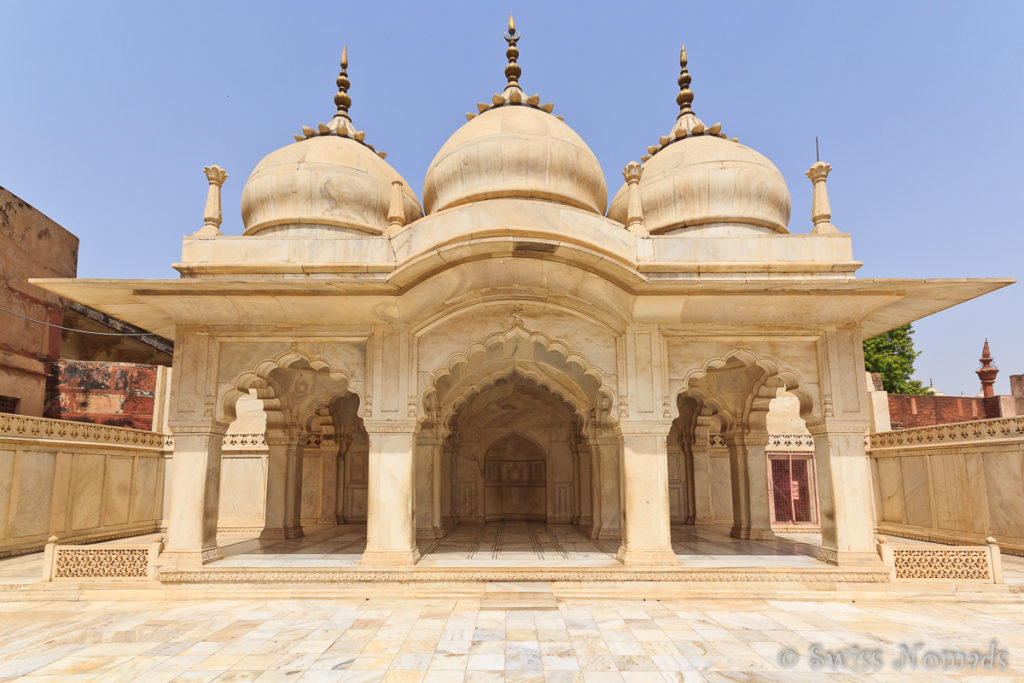 Die Mina Masjid im Red Fort in Agra