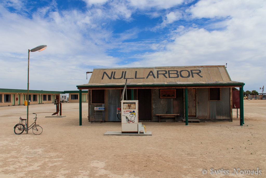 Das Nullarbor Roadhouse auf dem Roadtrip von Adelaide nach Perth