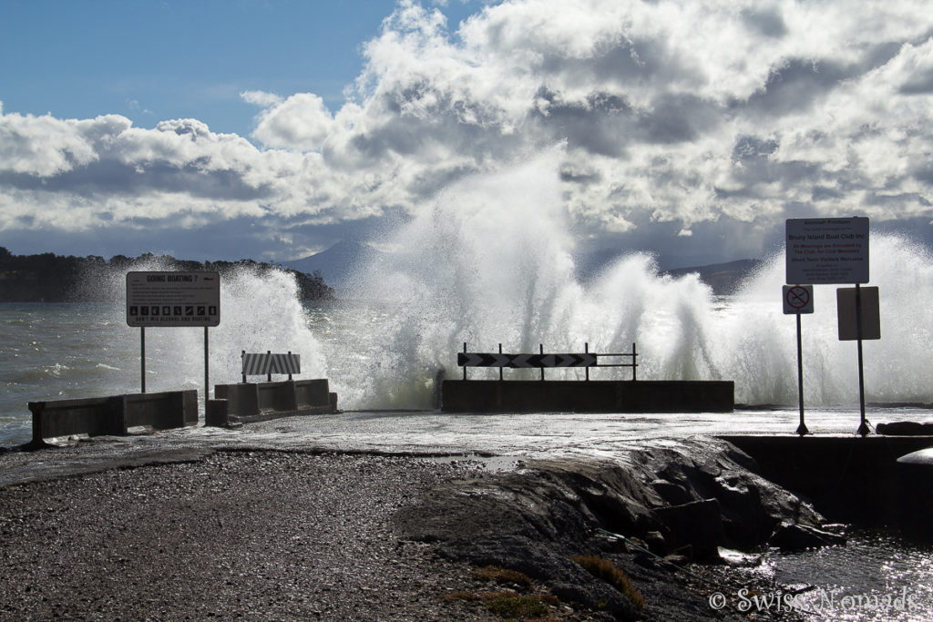 Sturm in Tasmanien