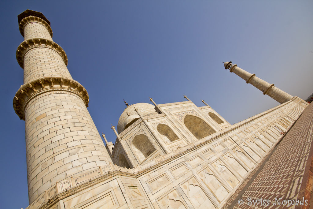 Das Taj Mahal aus einer ganz anderen Perspektive aus gesehen