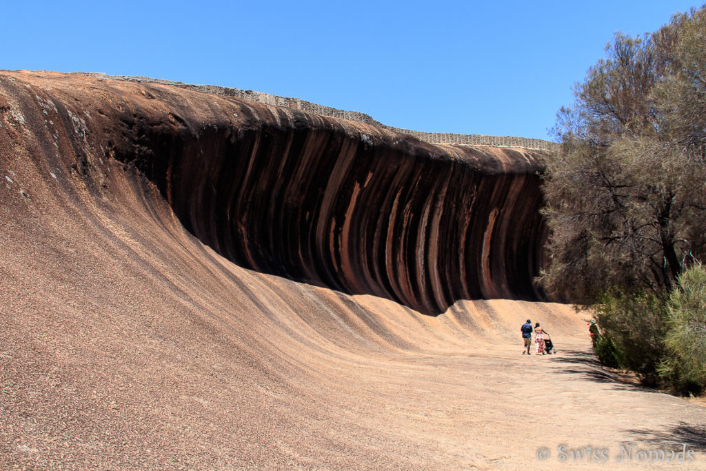 Der Wave Rock in Hyden