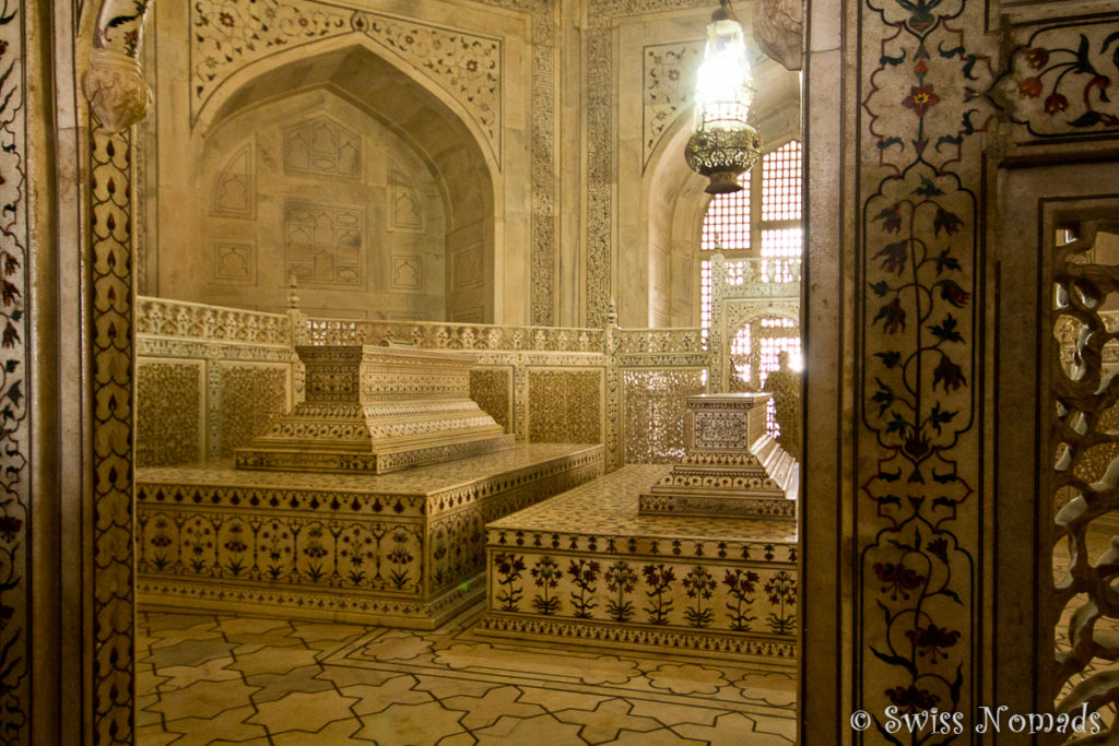 Der Zenotaph von Mumtaz Mahal im Taj Mahal