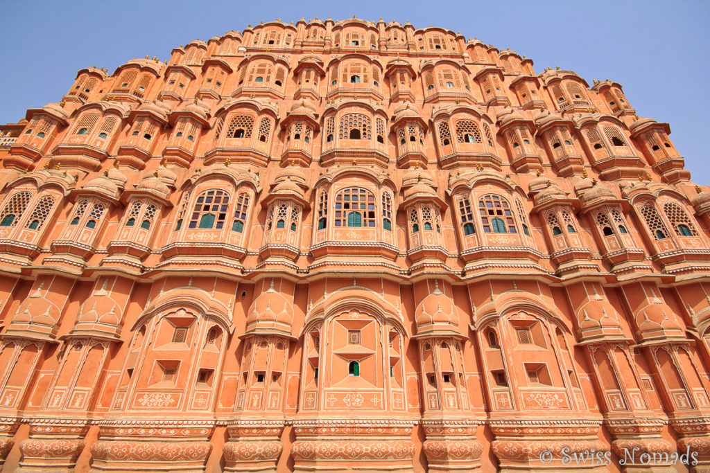 Das Hava Mahal Jaipur ist auch bekannt unter dem Namen Palast der Winde