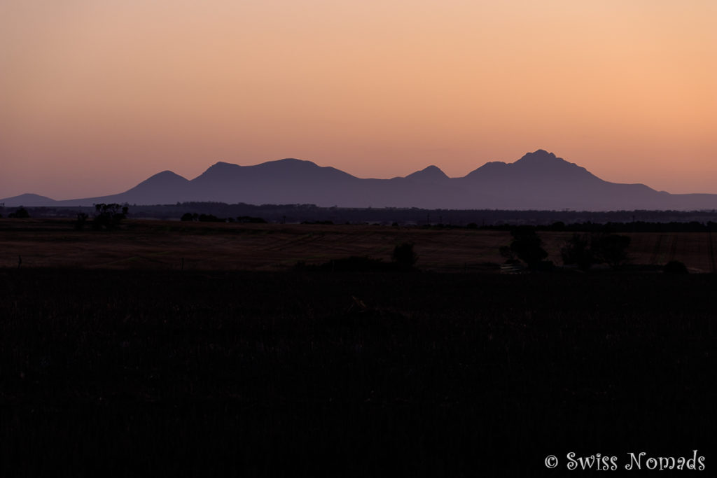 Sonnenuntergang Stirling Ranges 