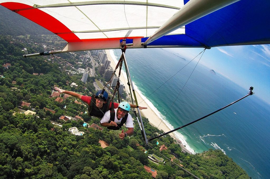 Jan Hanggliding in Rio