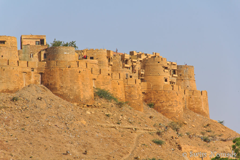 Das Jaisalmer Fort wurde mit gelbem Sandstein erbaut