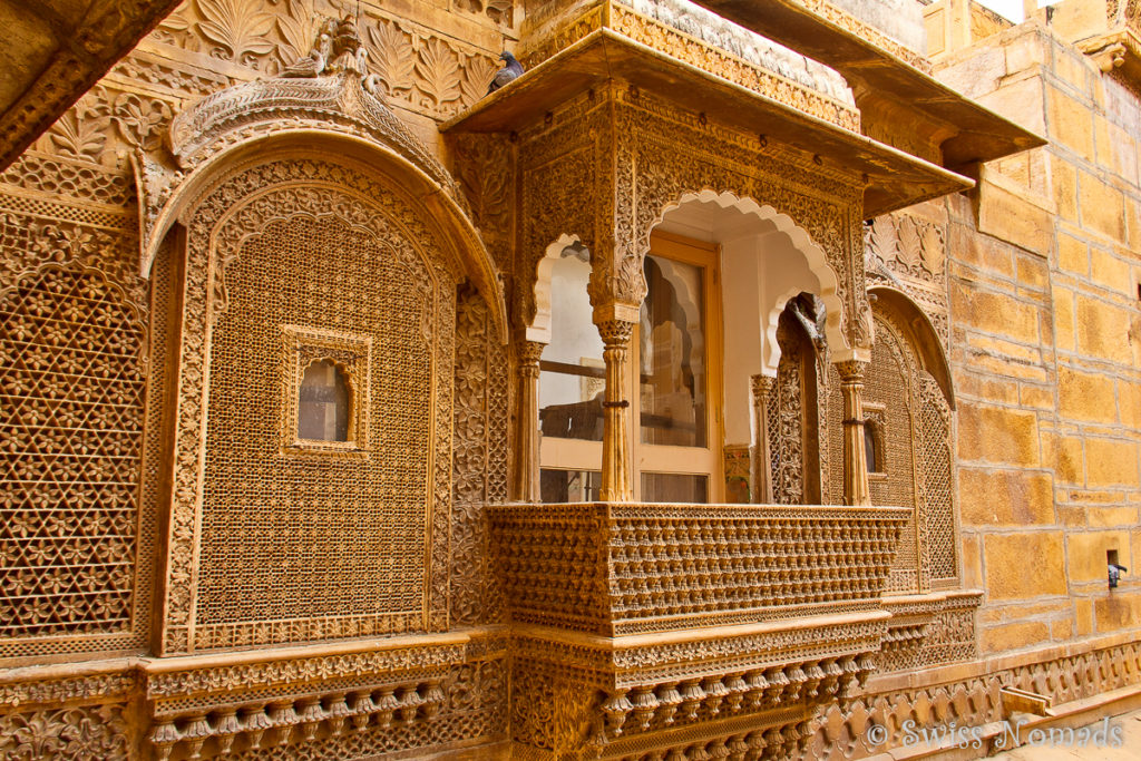 Die Jalis des Raj Mahal Jaisalmer