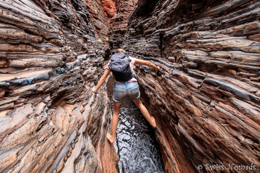 Reni Spider Walk im Karijini Nationalpark