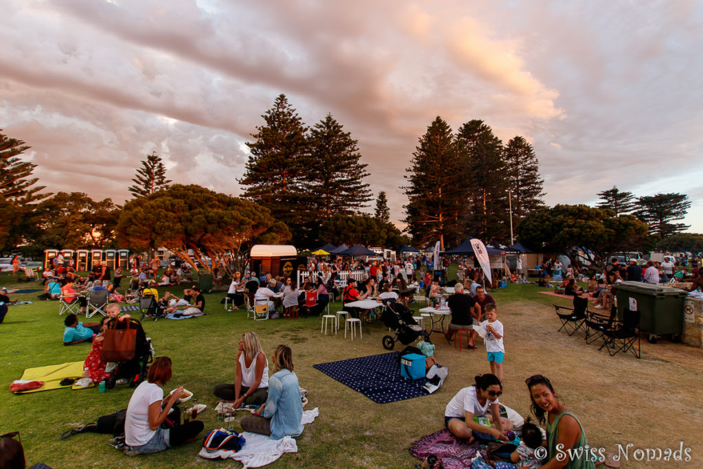 South Beach Sunset Markets in Fremantle