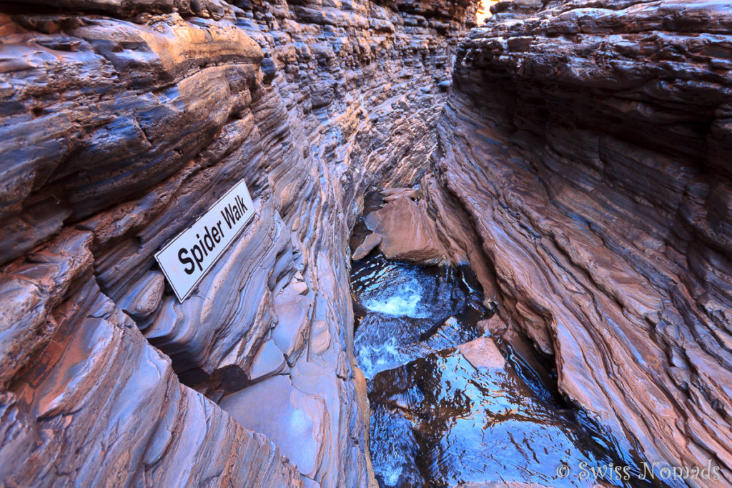 Spider Walk im Karijini Nationalpark