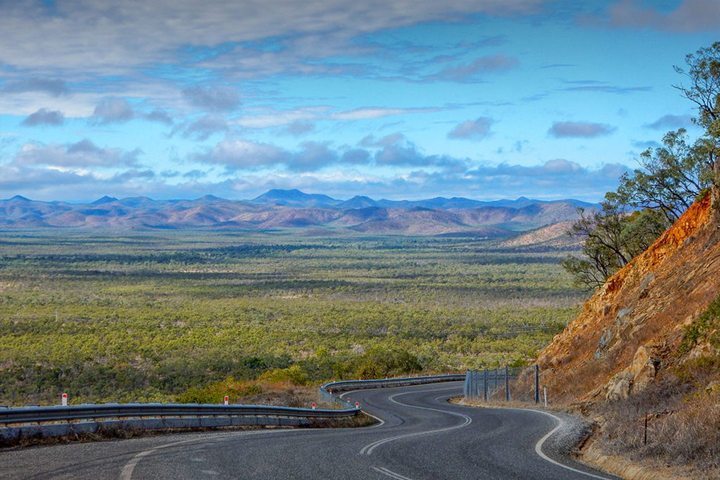 Strasse nach Cooktown in Australien