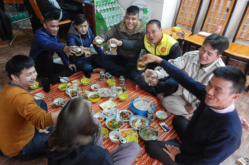 Vietnamesisches Neujahr mit Locals