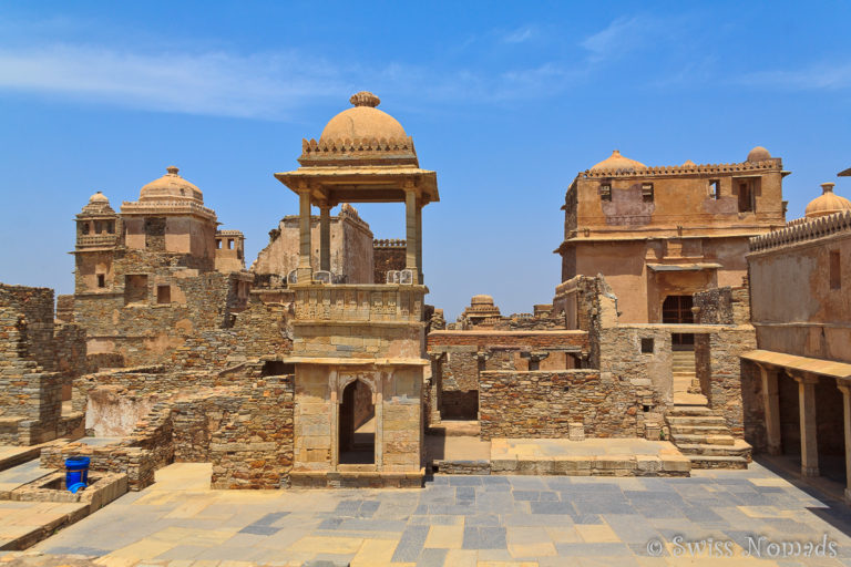 Das Chittorgarh Fort auf dem Weg von Udaipur nach Bundi