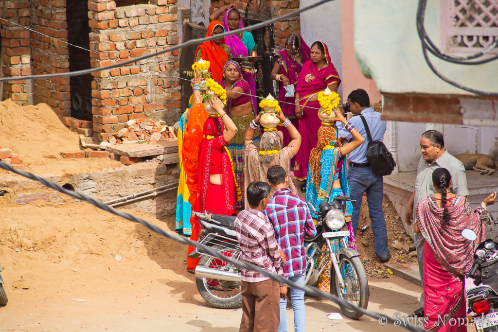 Hochzeit in der heiligen Stadt Pushkar