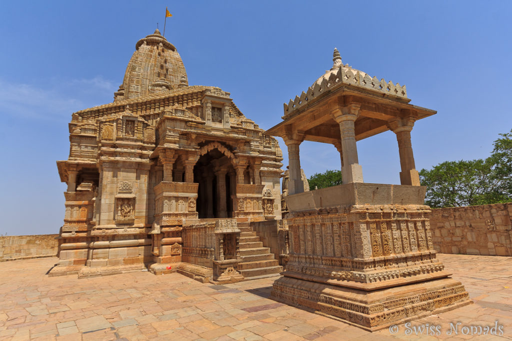 Der wudervolle Tempel Kalika Mata im Chittorgarh Fort