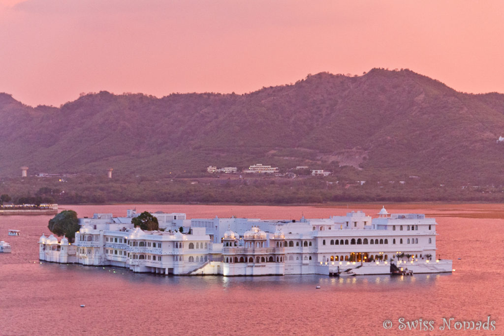 Der Lake Palace ist das Wahrzeichen von Udaipur