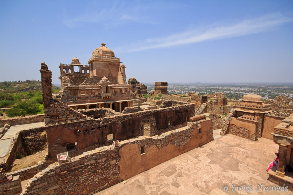 Der Palast Rana Kumbha im Chittorgarh Fort