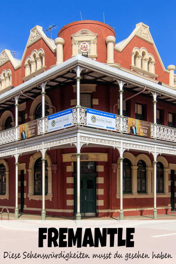 Die Sehenswürdigkeiten in Fremantle