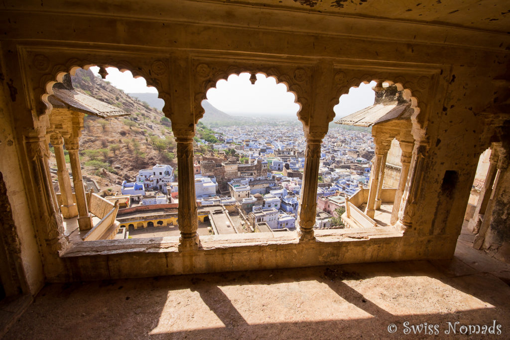 Die Aussicht im Taragarh Fort in Bundi