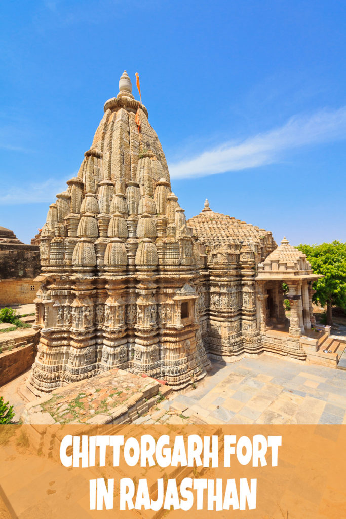 Das Chittorgarh Fort in Rajasthan, Indien