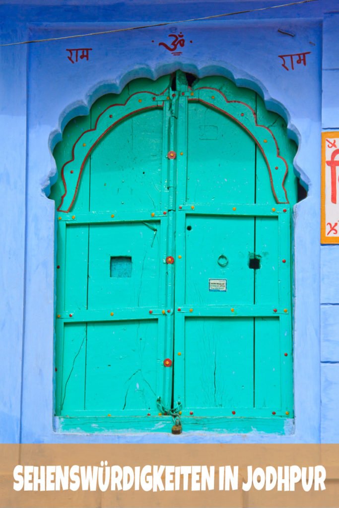 Die Sehenswürdigkeiten in Jodhpur, Indien