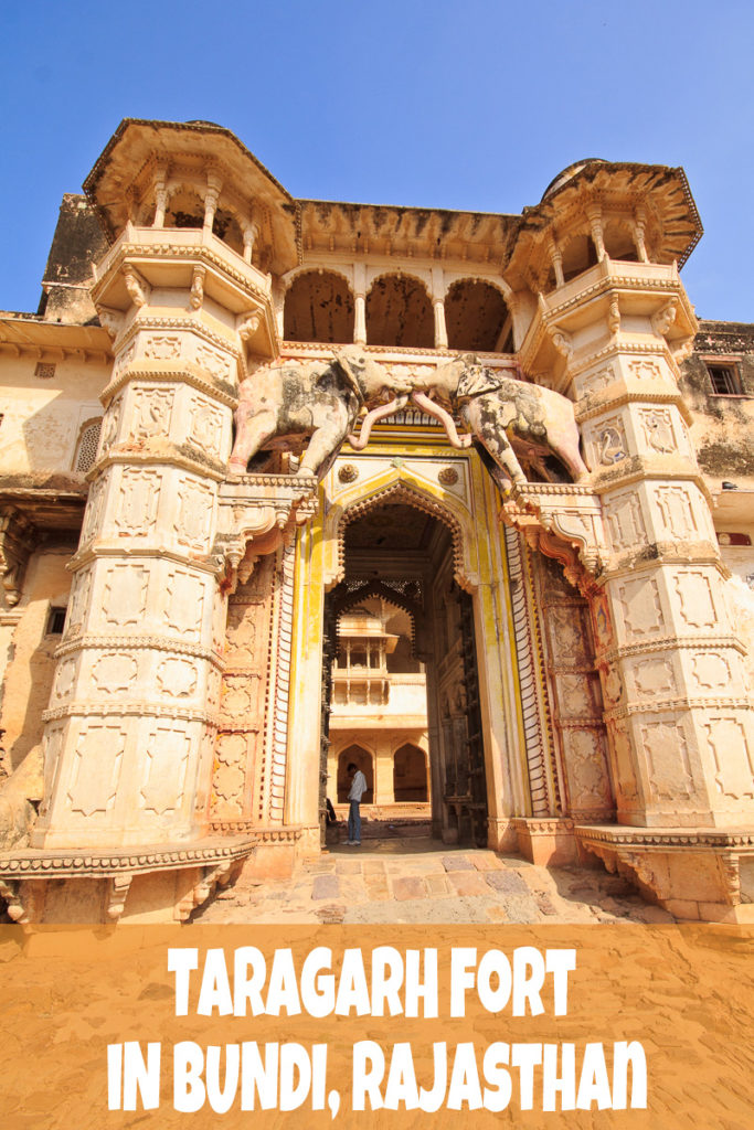 Das Taragarh Fort in Bundi ist eines der unbekannteren Forts in Rajasthan