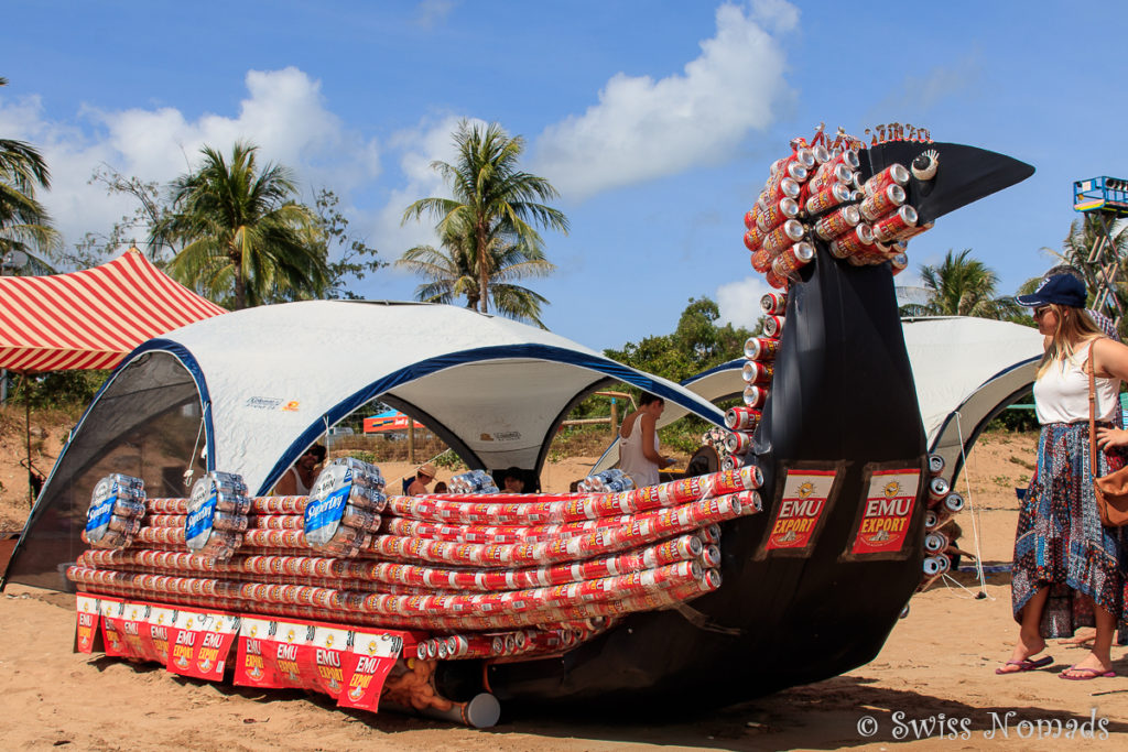 Darwin Beer Can Regatta Boot