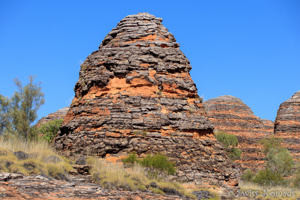 Typische Felsformation im Purnululu Nationalpark