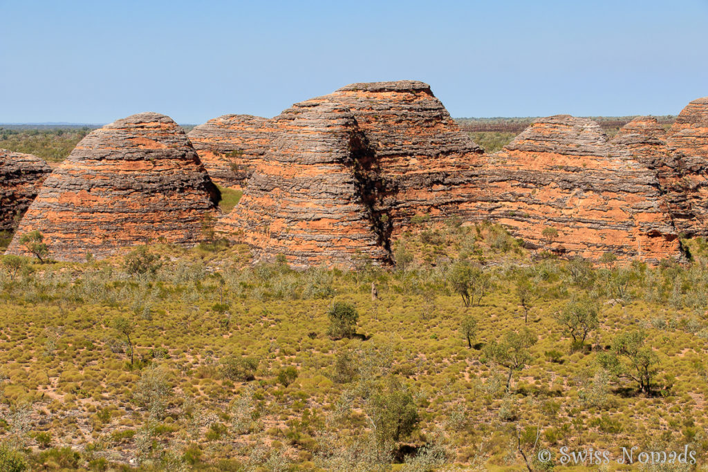 Die Aussicht vom Piccaninny Lookout im Purnululu Nationalpark