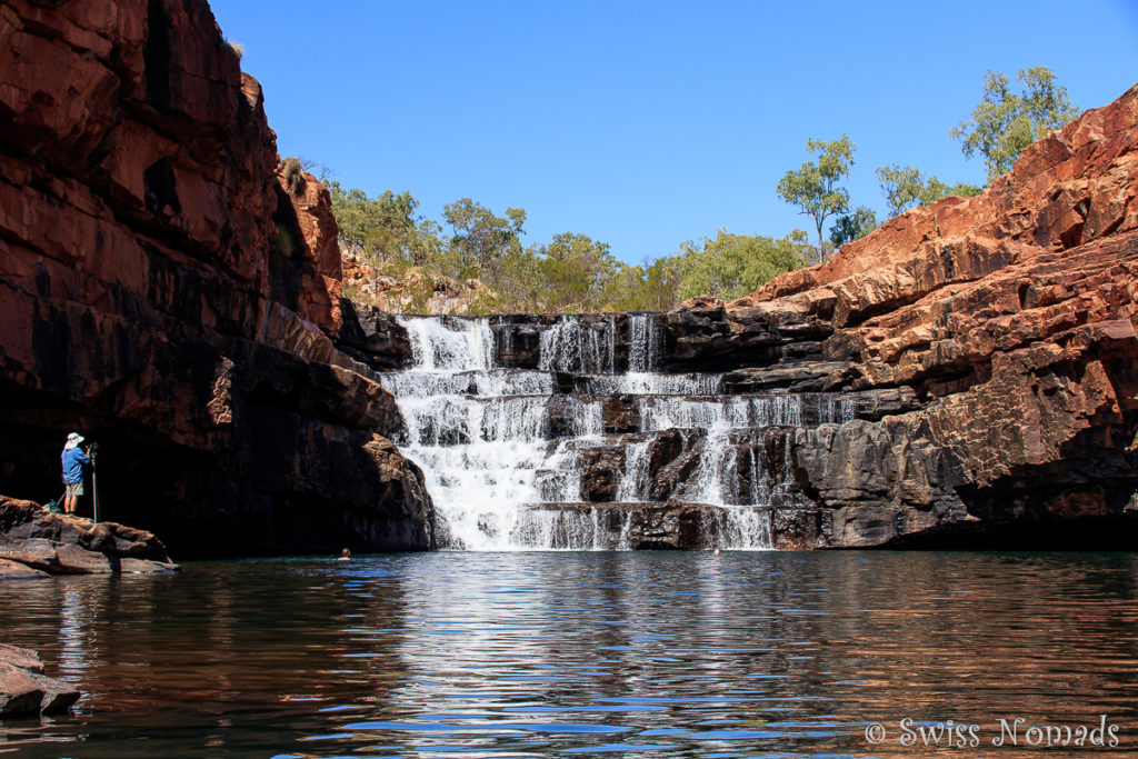 Wasserfall in der Bell Gorge entlang der Gibb River Road