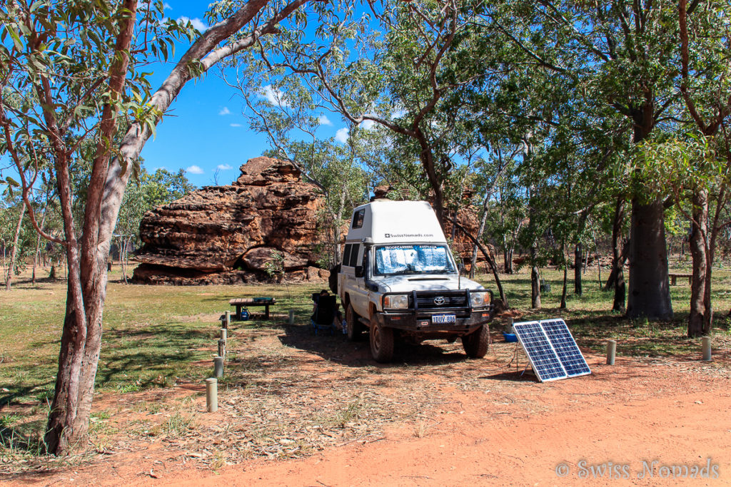 Gurrandalng Camping im Keep River Nationalpark