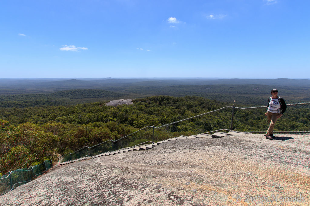 Die Aussicht vom Mt Frankland in Westaustralien