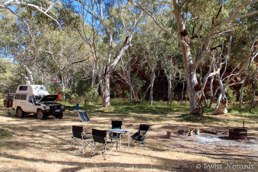 Durba Springs camp Canning Stock Route