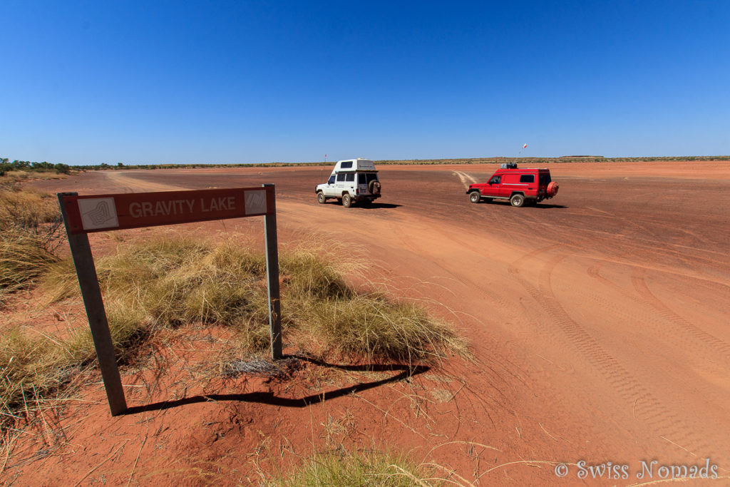 Gravity Lake auf der Canning Stock Route