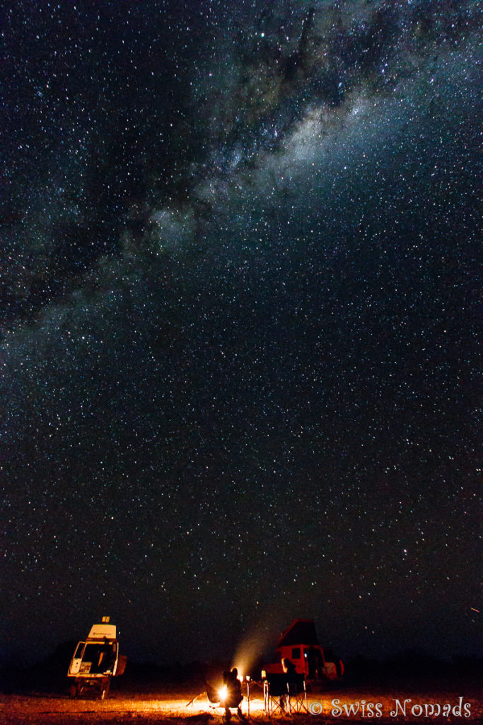 Sternenhimmel Tanami Road Australien